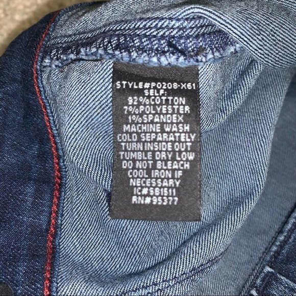 Sanctuary Jane Flare Denim Cropped Jeans Wide Leg Ankle  Dark Wash Size 29 - Picture 8 of 12